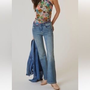 Anthropologie Pilcro The Demilure Light Blue Women's Boot Cut Jeans